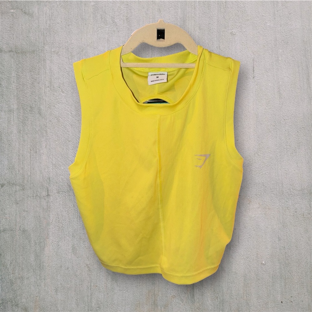 *Sold* Gymshark Power Ribbed Cropped Tank